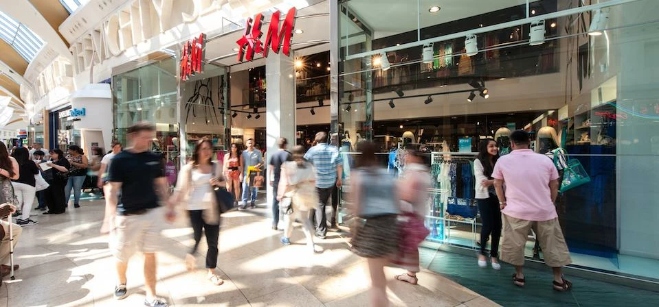 H&M store at Bluewater.