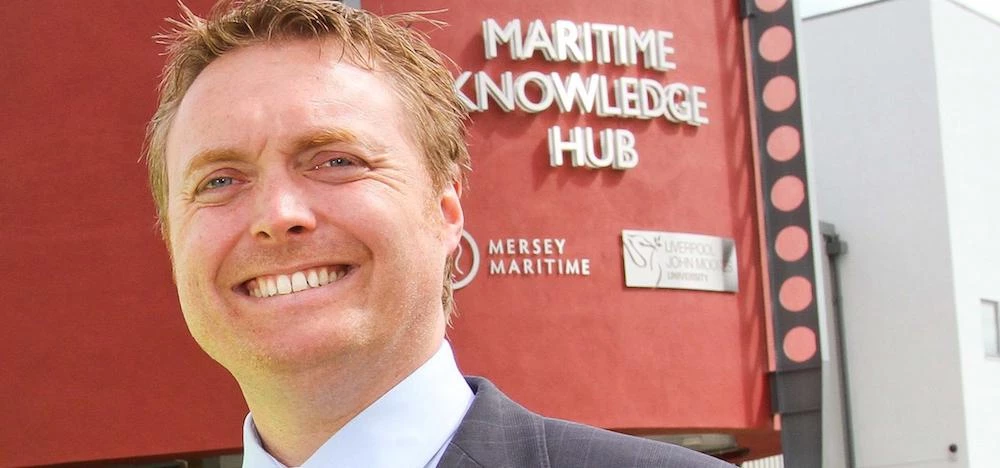 Chris Shirling-Rooke, CEO of Mersey Maritime