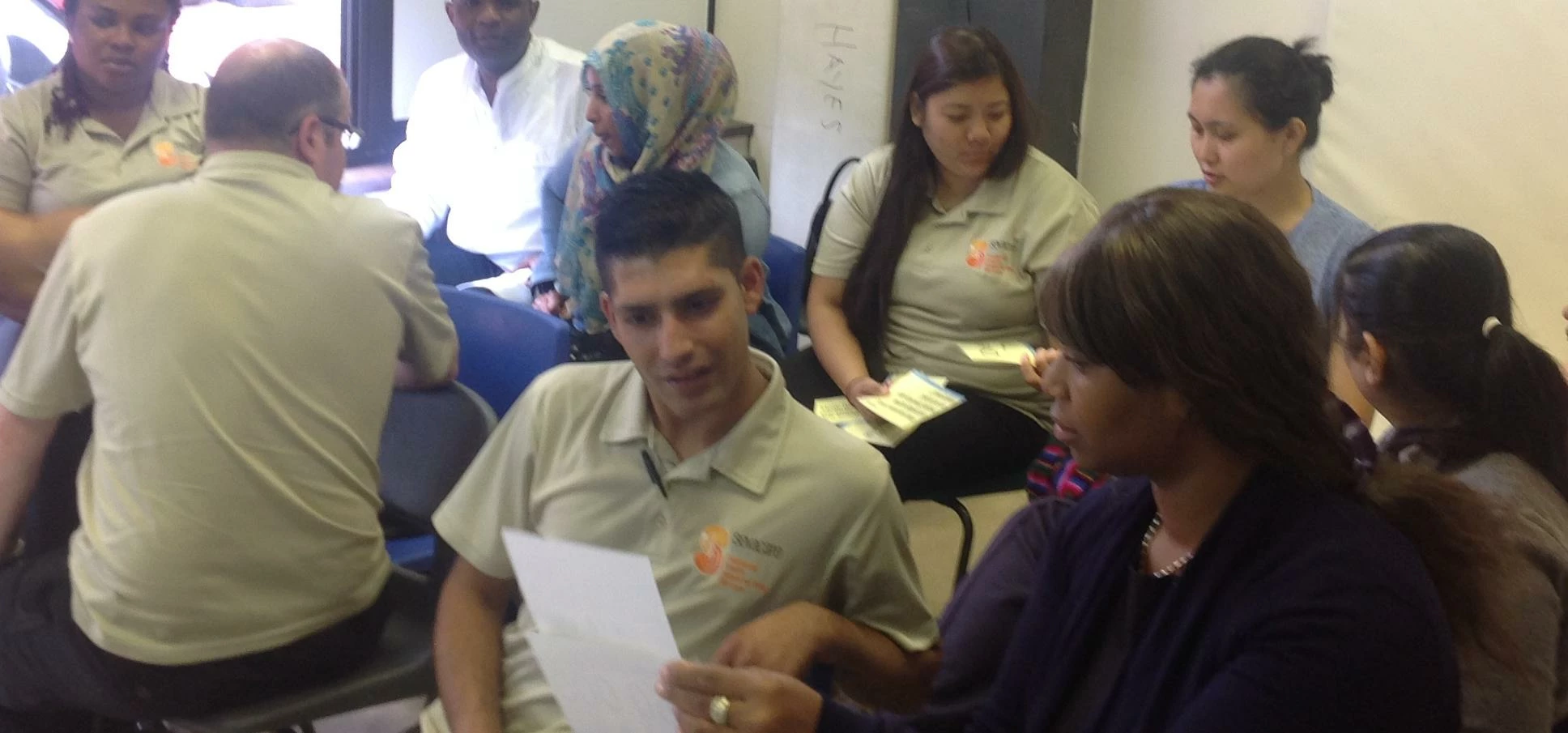 Seva Care Group stafff attend training to help them understand and improve the services they deliver