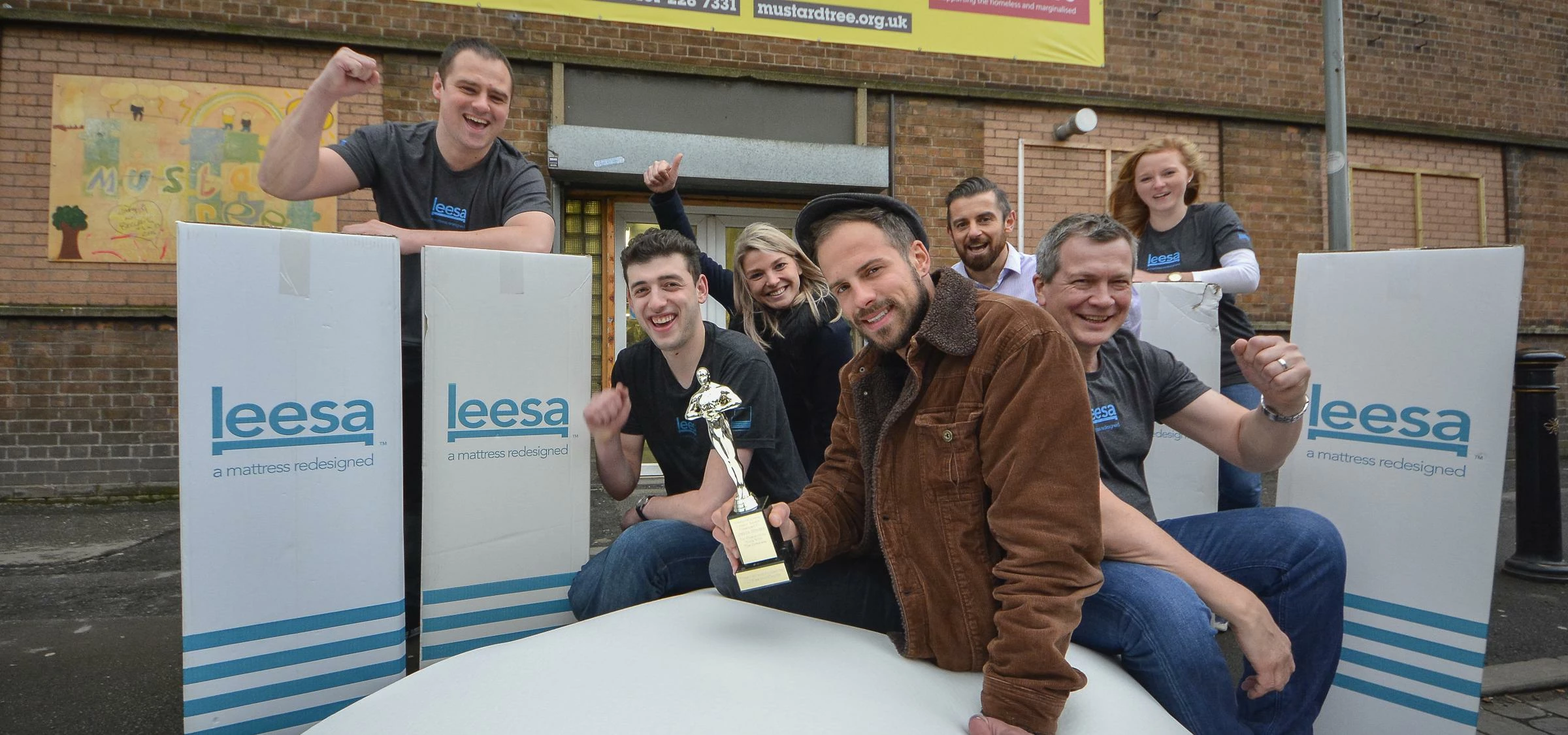 Hairdresser, Joshua Coombes receives first Leesa Legacy Award
