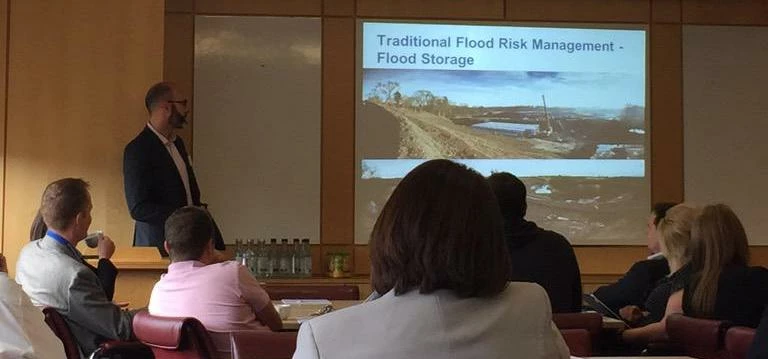 Phil Welton, Environment Agency presentation on Flood Risk Management 