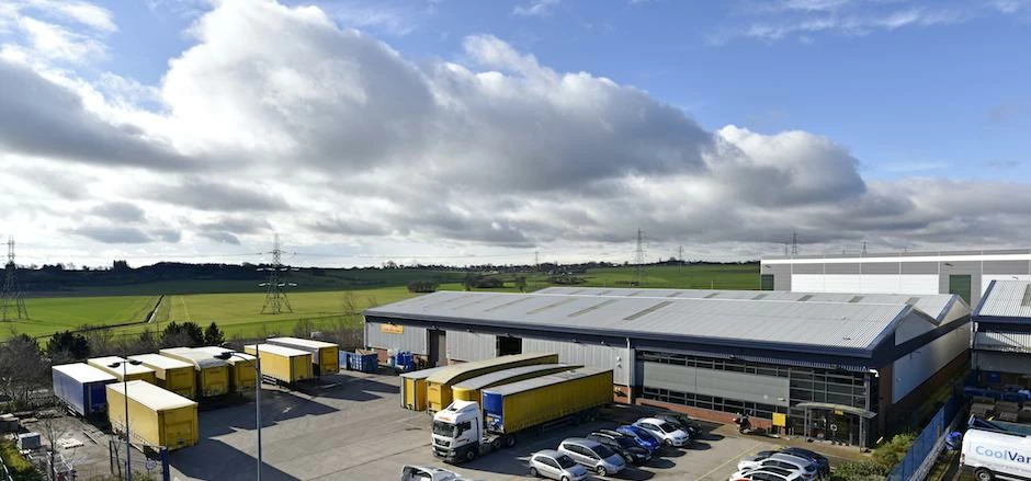 The 37,000 sq ft DHL unit at Whistler Drive, Glasshoughton. 
