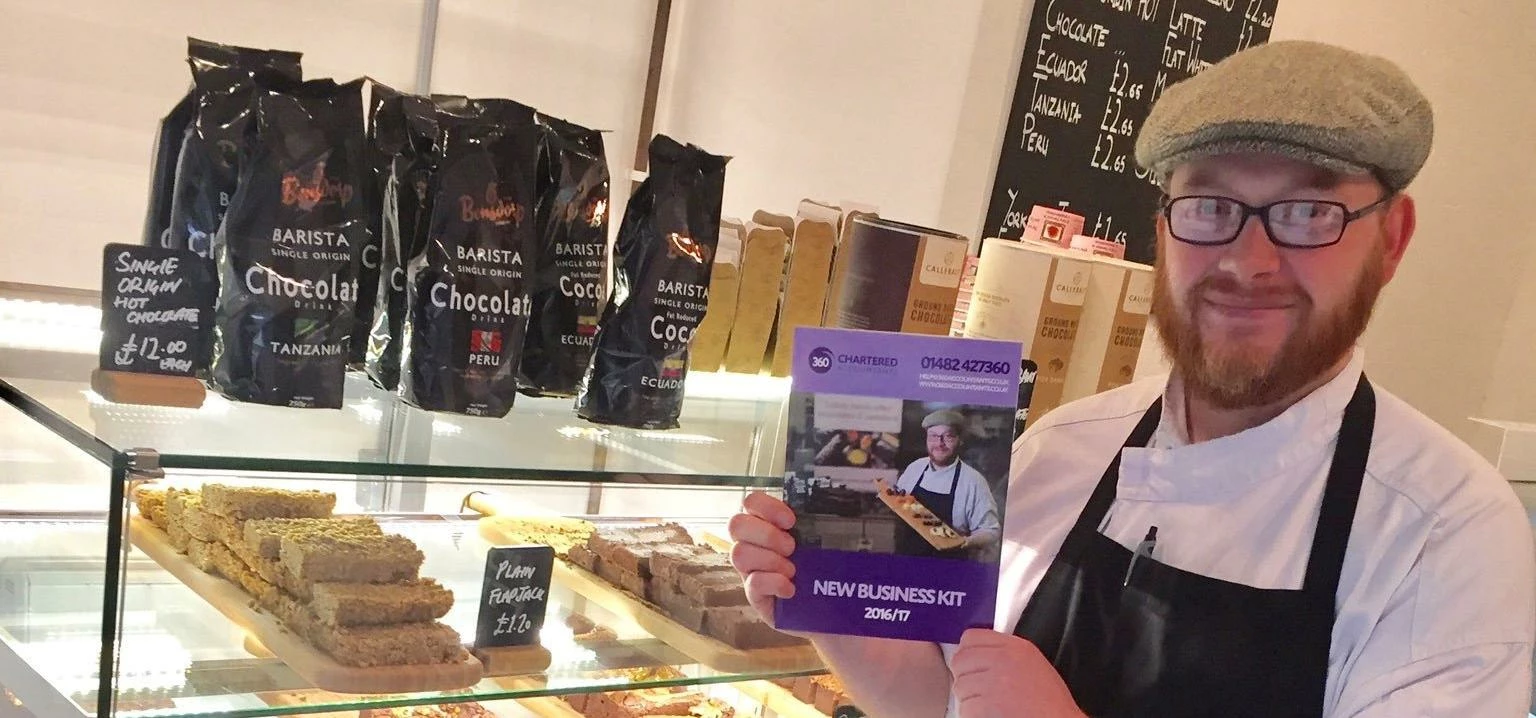 Jon Collins from Cocoa Chocolatier and  Patisserie, Hull’s Trinity Indoor Market, is just one of the
