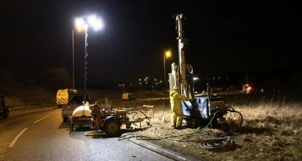 Orrell Interchange rig