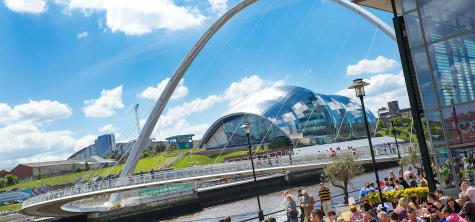 Newcastle-Gateshead quayside