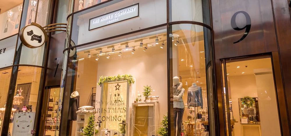 The White Company is one of a number of retailers to set up shop at Liverpool ONE in recent months