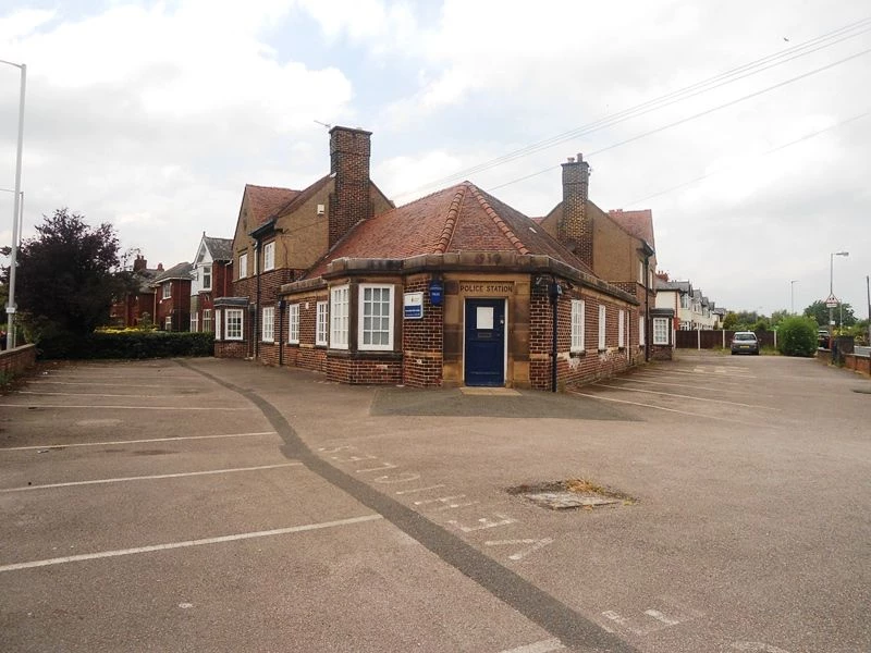 The vacant Penwortham Police Station in Preston