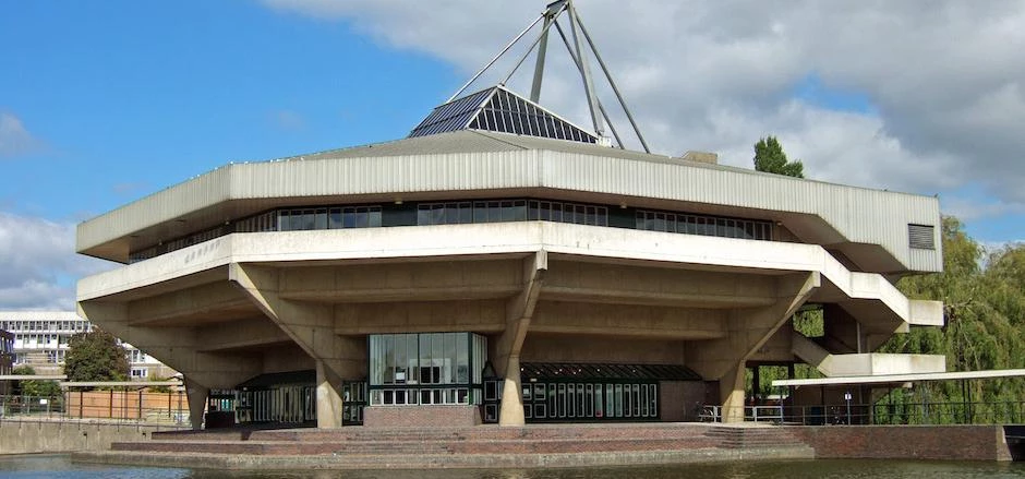 The University of York’s Central Hall on Campus West.