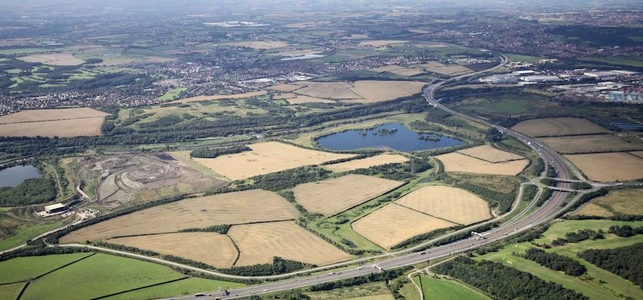 Skelton Gate is located to the east of Junction 45 of the M1.
