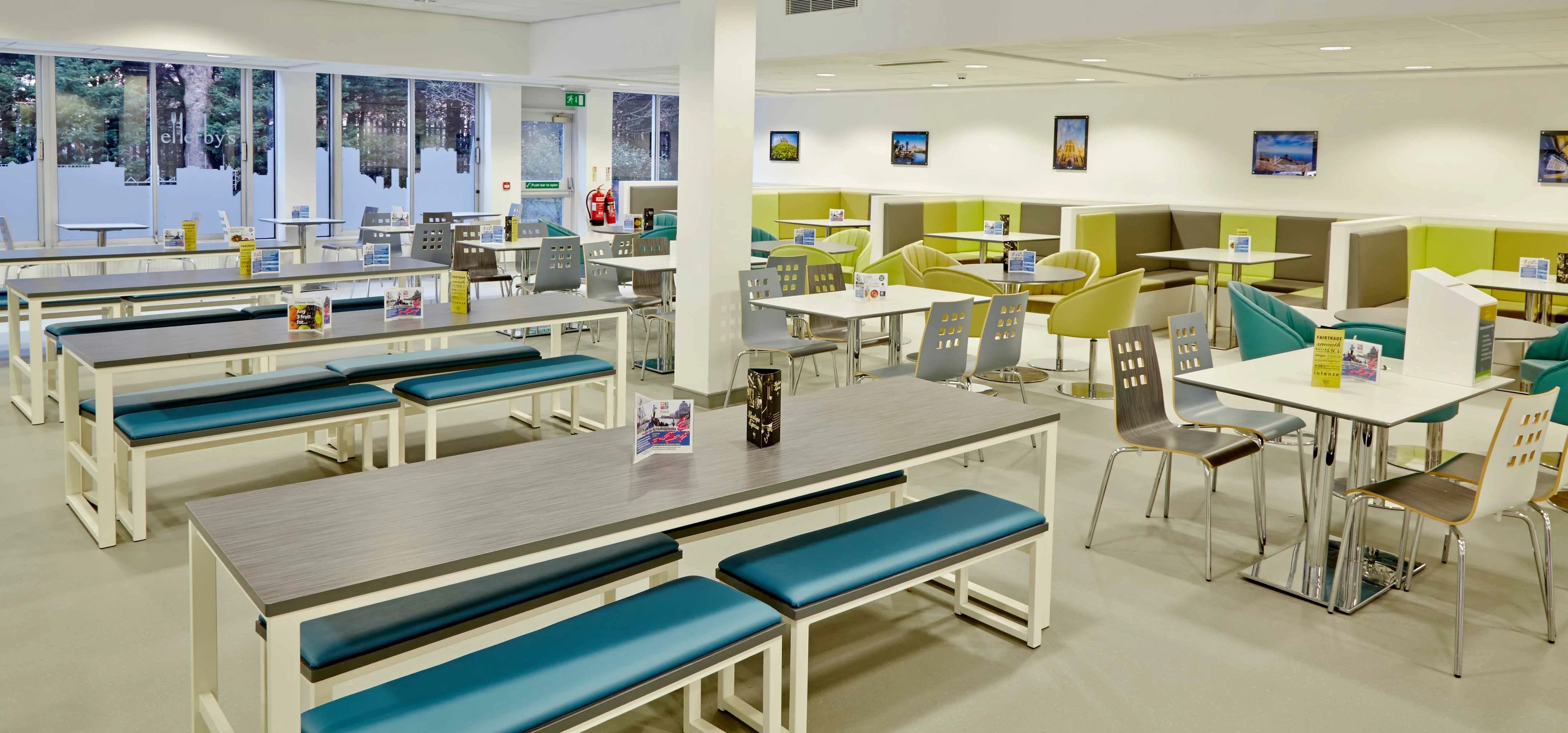 One of RDA's recent renovation projects - Ellerbys Restaurant at York Hospital
