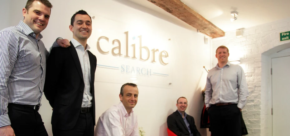 Calibre Search director Simon Owen (pictured centre), the new Vice Chairman of CIBSE Yorkshire, with