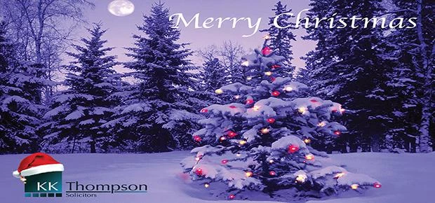 Merry Christmas from KK Thompson Solicitors