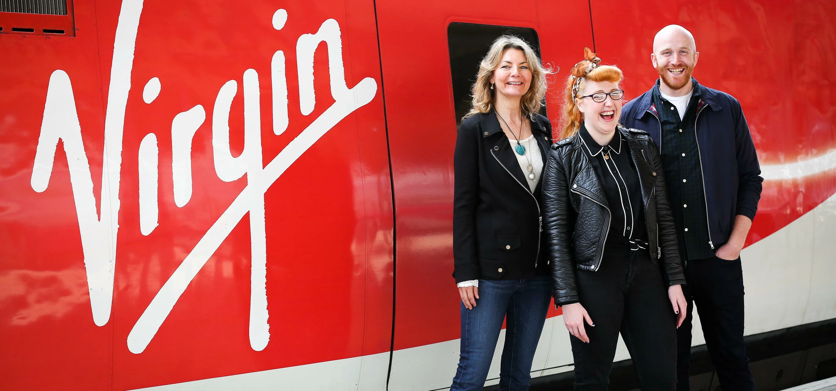 Virgin Trains brings cheer as Brits forget how to laugh
