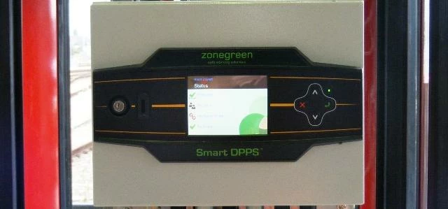 The intuative controller for Zonegreen's second generation depot safety system. 