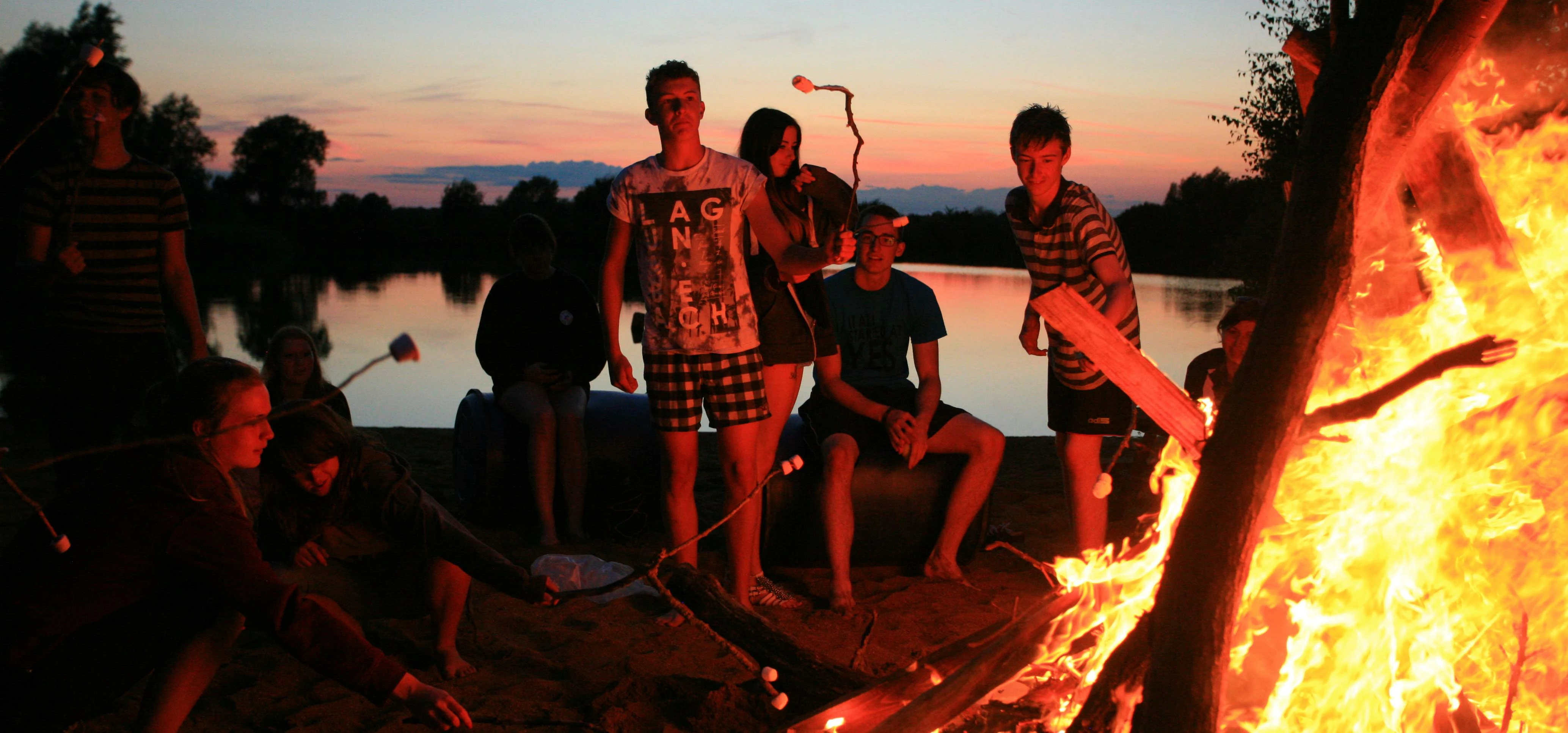 Teens taking part in a previous NCS programme