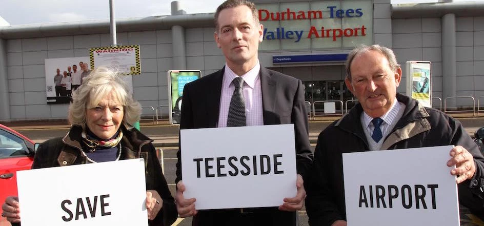 Andy Preston is calling on Northern Powerhouse minister James Wharton to help save  Durham Tees Vall