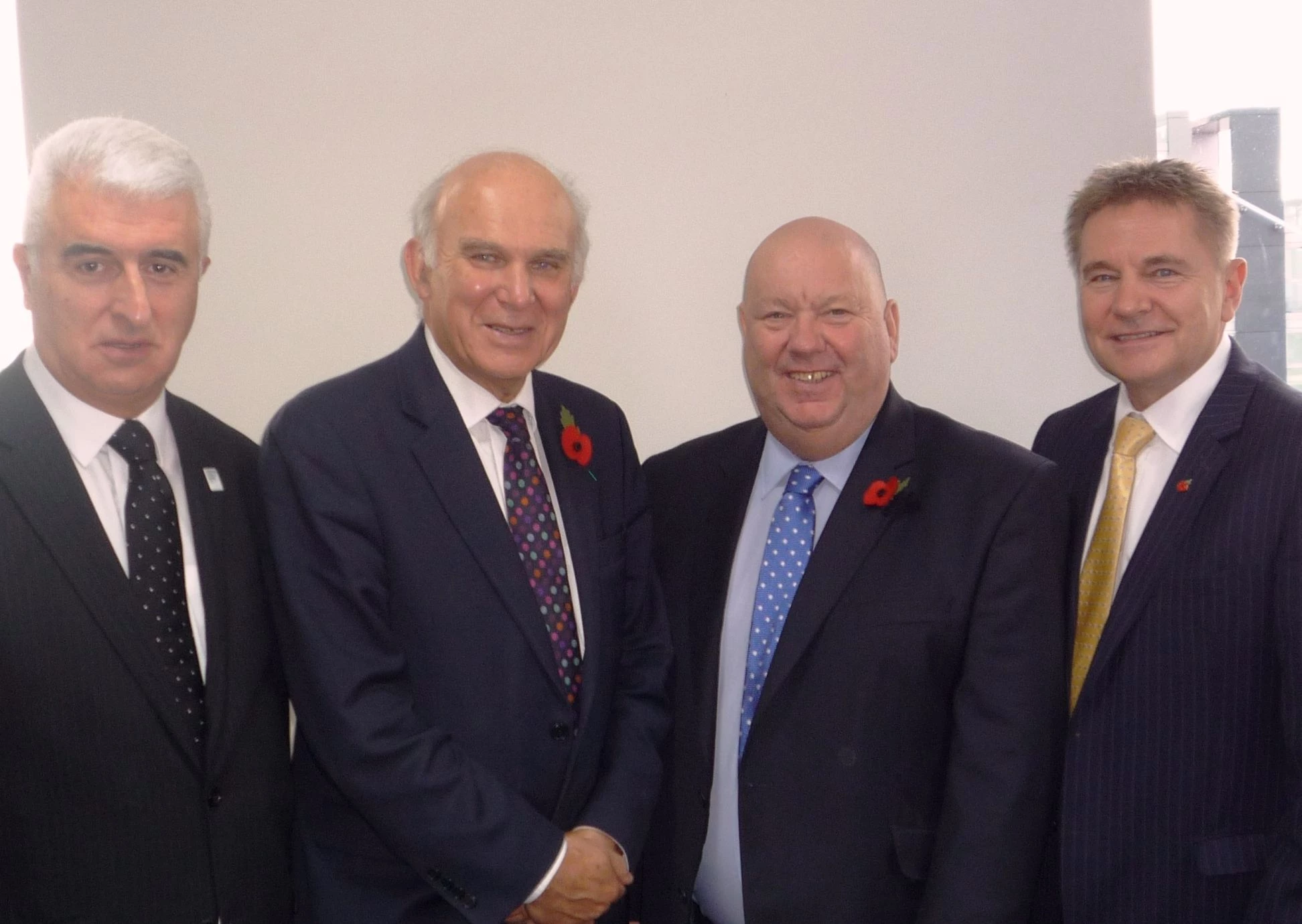 Vince Cable in Liverpool 