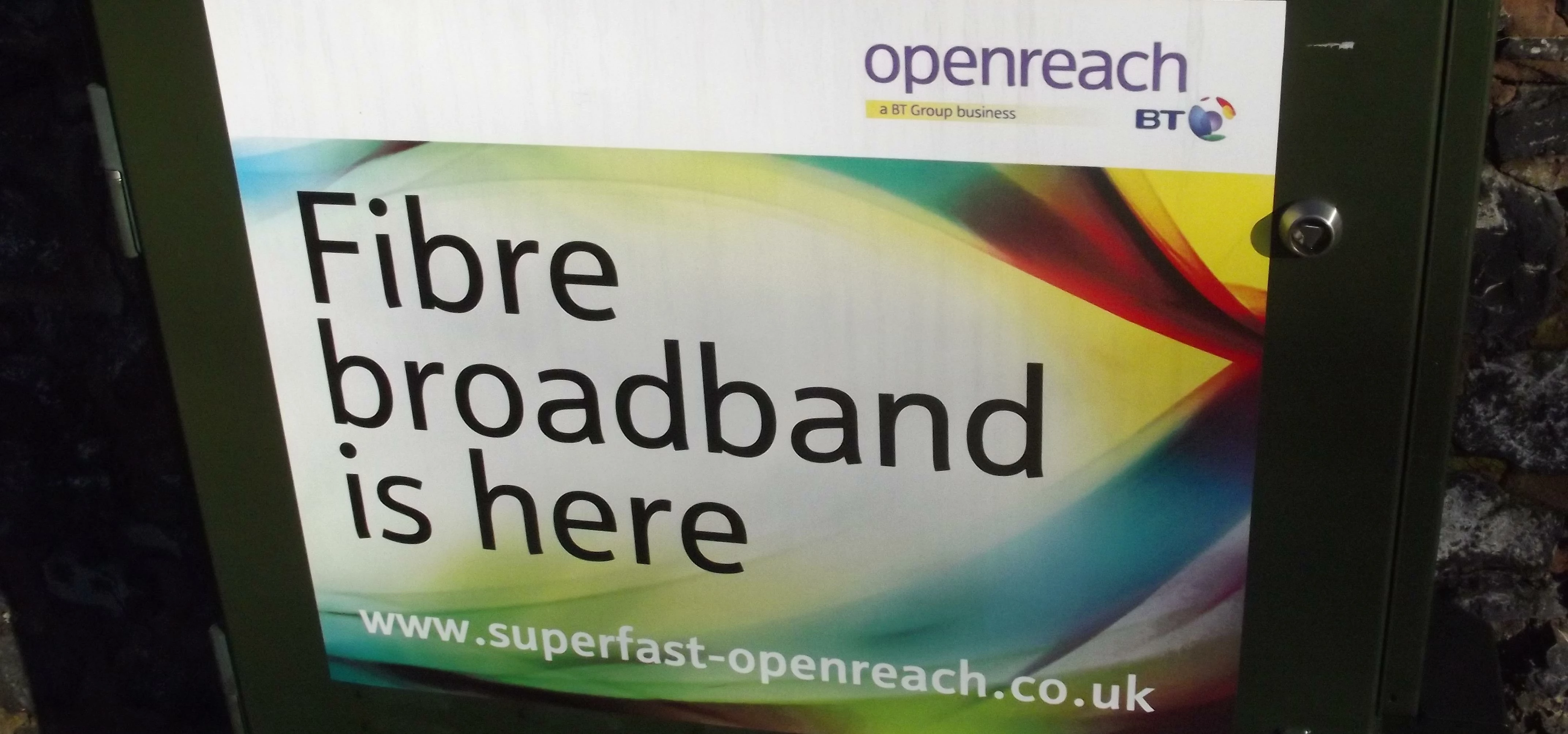 Fibre broadband is here - Ampton Road, Edgbaston