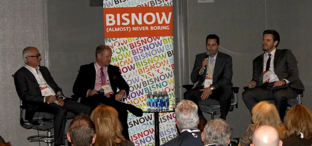 One of Bisnow's US panel events.