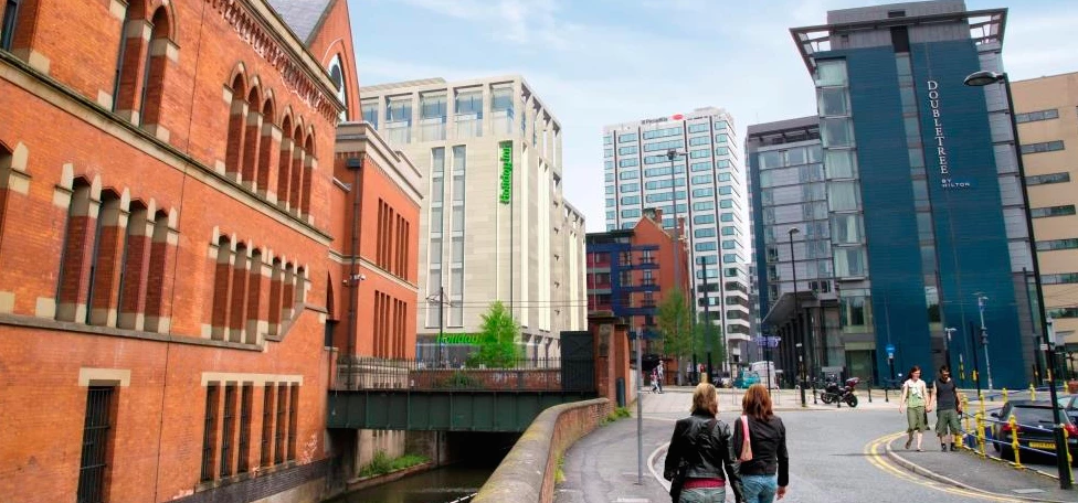 Artist's impression of the new Holiday Inn hotel in Manchester.