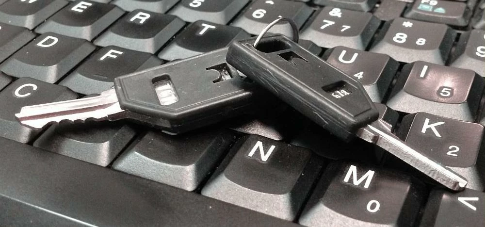 Keys on Keyboard