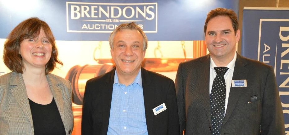 Julie Gooding, Phil Arnold, Mark Ronaldson of Brendons Auctioneers