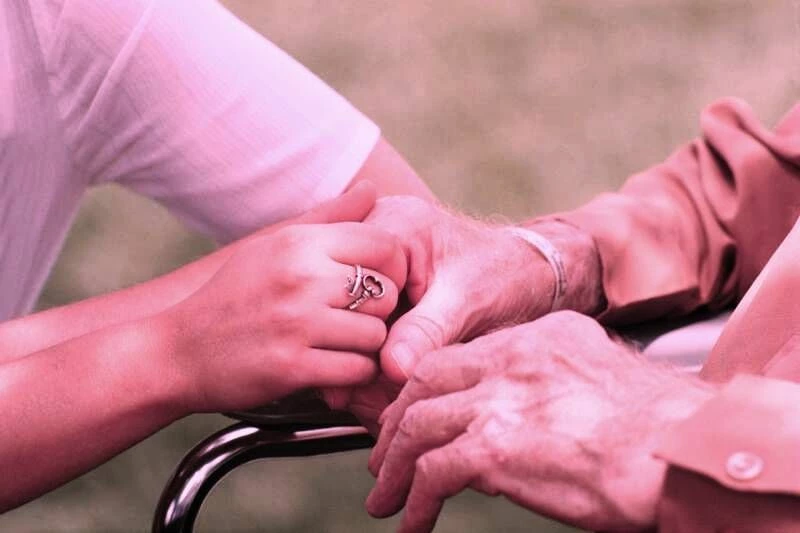 Caring hands