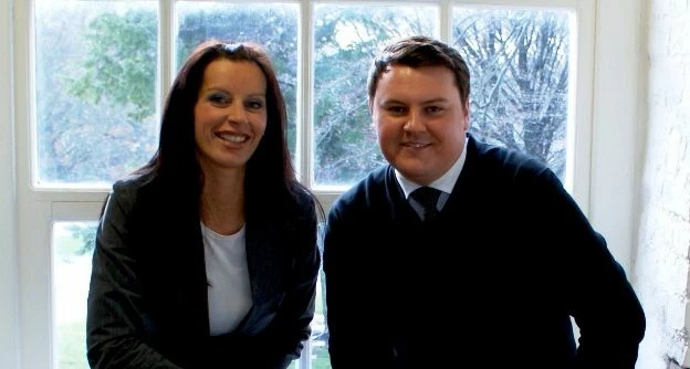 Alan Frew and Maria Scullion of CLC