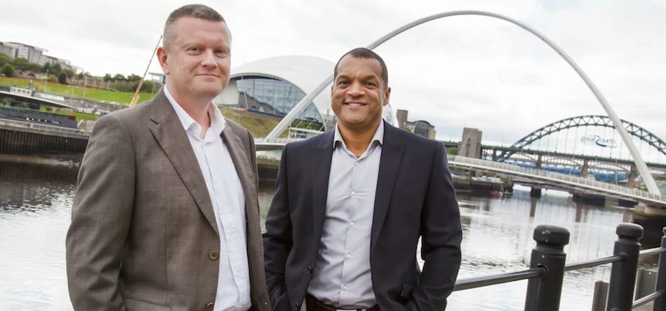 Richard Common and Joe Olabode of PCI Services