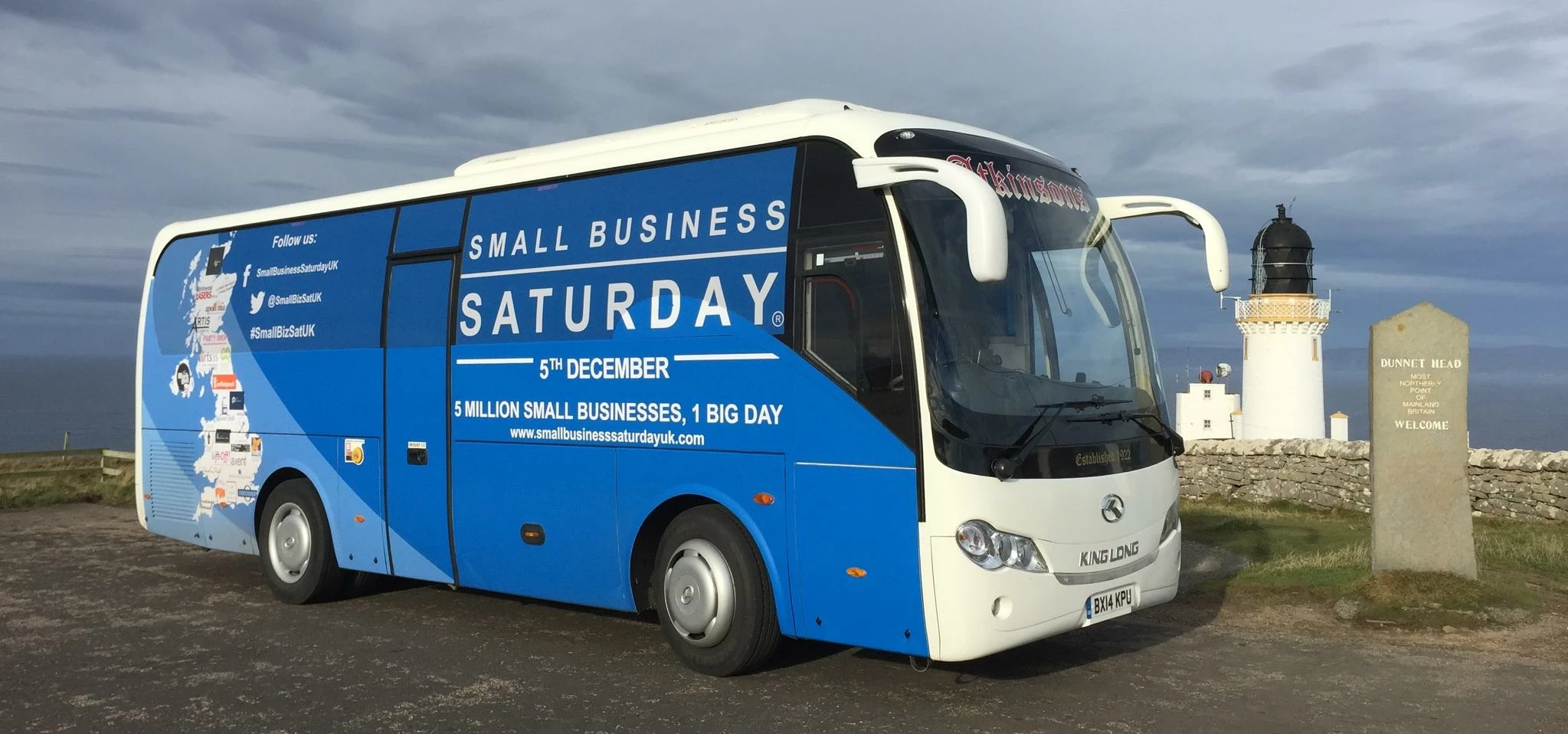 The Small Business Saturday bus will take to the road leading up to the culmination of this year's c