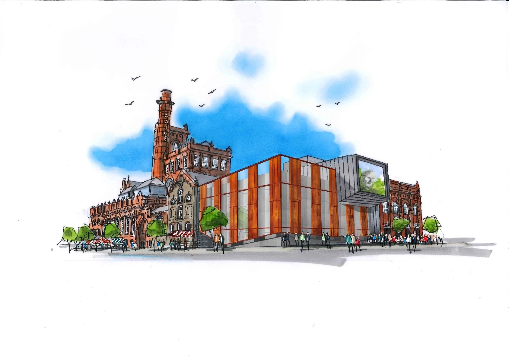 Cains Brewery