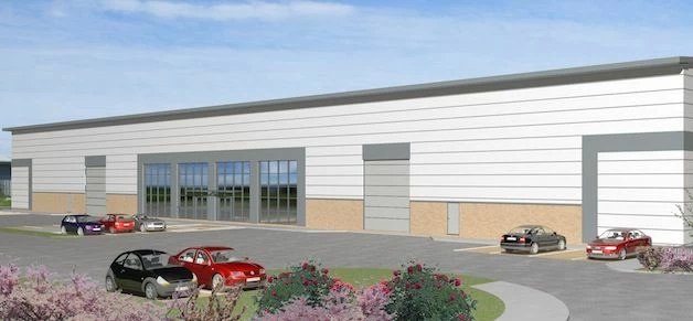 A CGI of one of the units to be developed at Axis 19 in North Tyneside