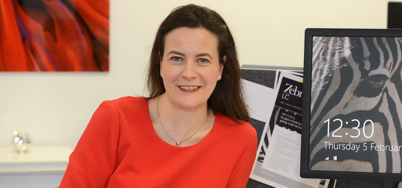 Zebra LC founder Zoe Holland