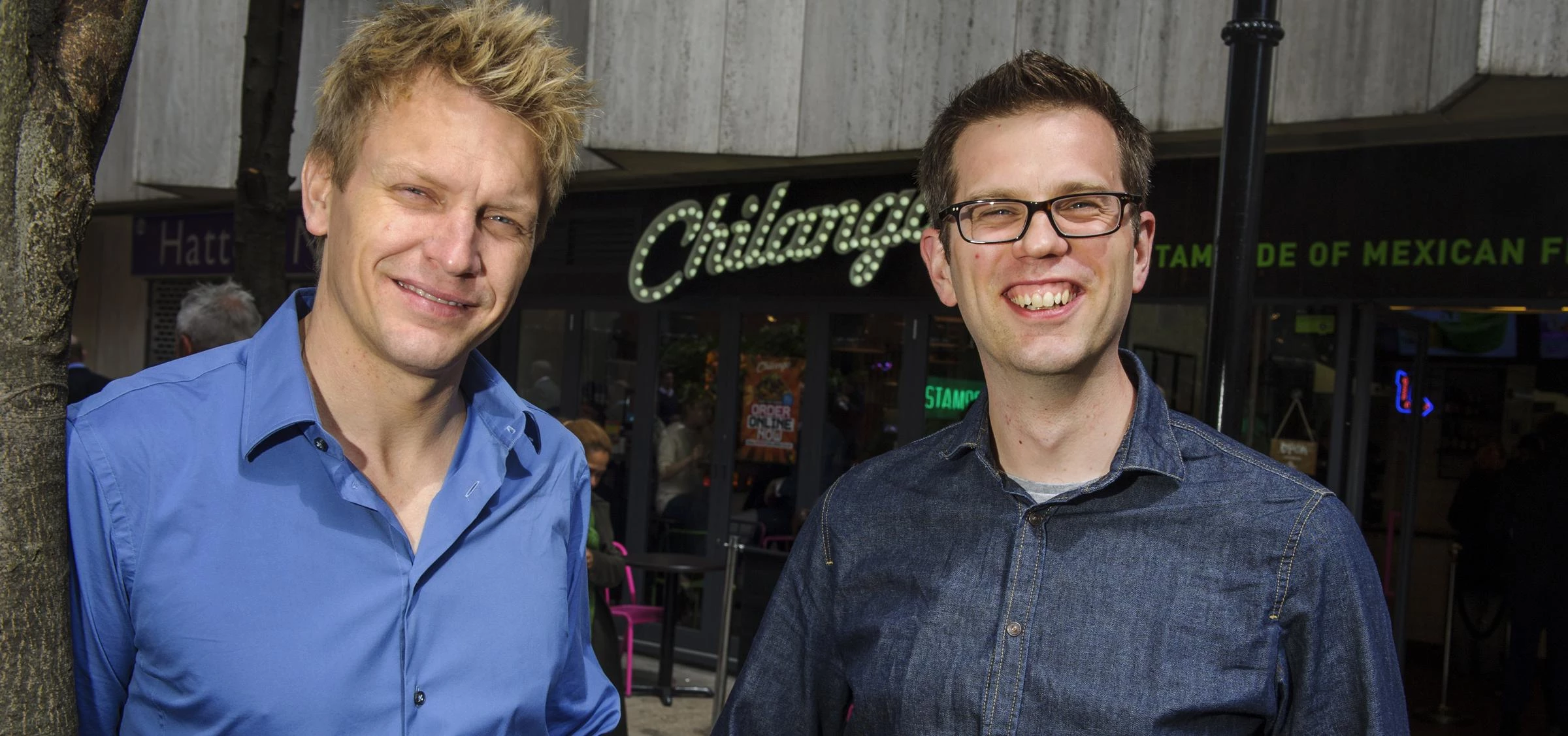 Eric Partaker (left) and Dan Houghton