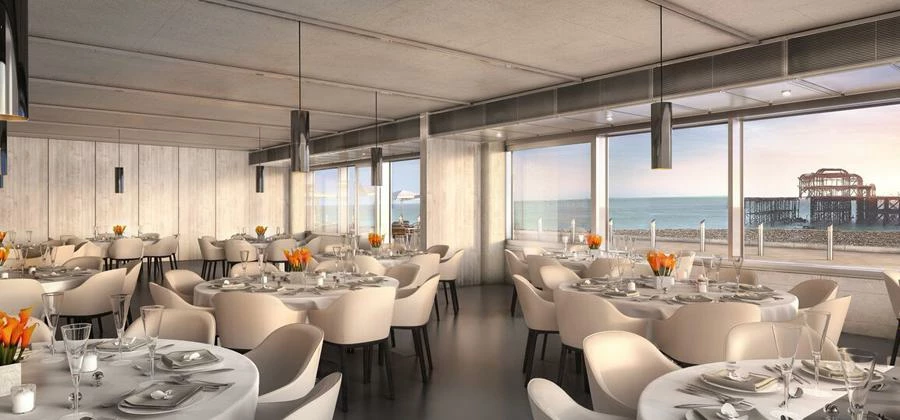 The i360 will feature beachside conference facilities for up to 1,000 people