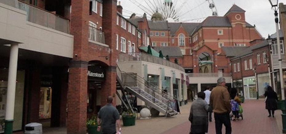 Orchard Square shopping centre in Sheffield. Photograph: Chris Downer/Geograph.