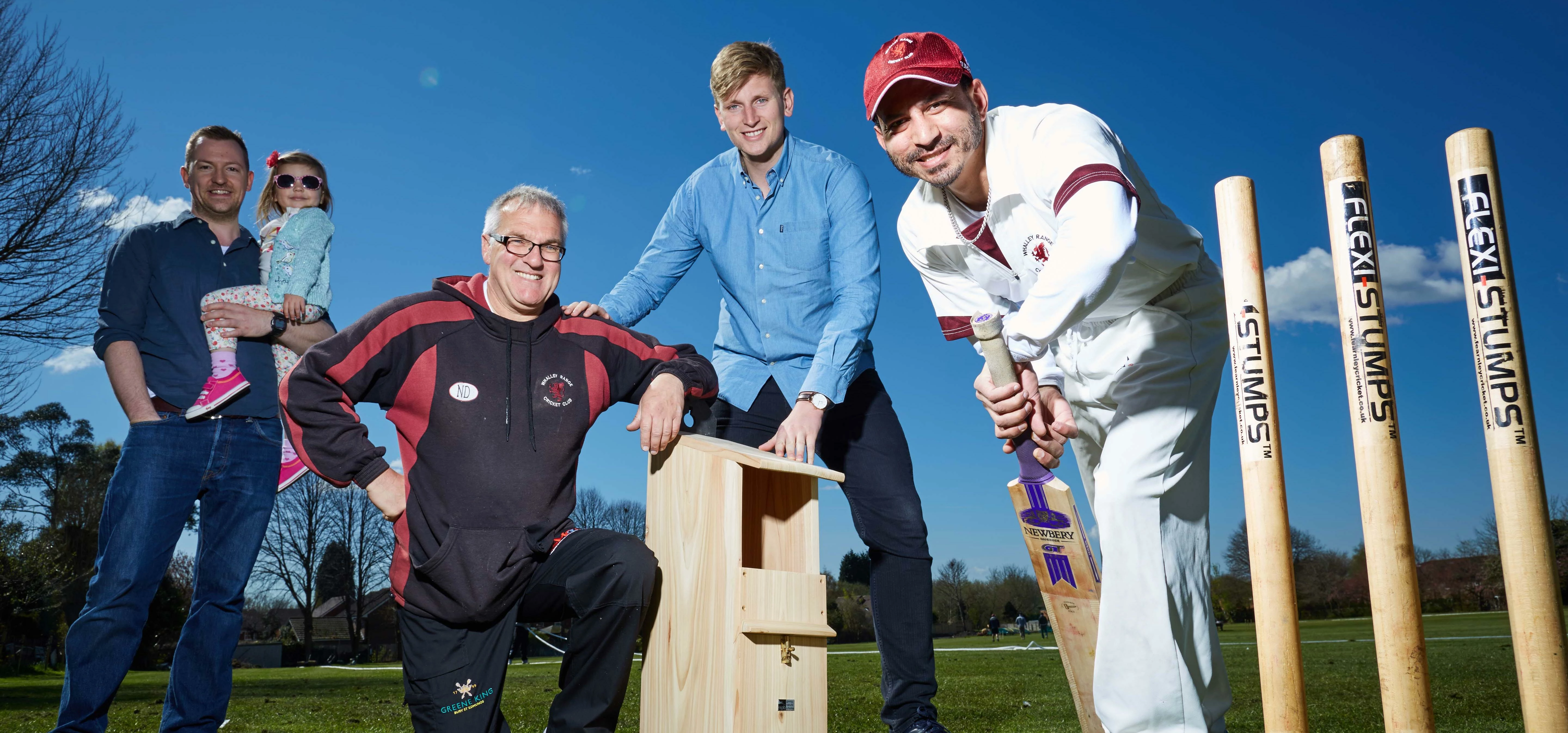 Our Space Your Place has provided bird and bat boxes to give wildlife a home at Whalley Range cricke