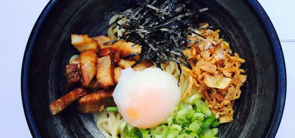 Soupless noodles at Monohon, which is due to open on Old Street this year.