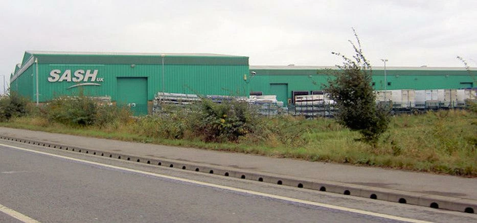 Sash UK production facility in Barnsley. Photograph: Steve F/Wikipedia. 