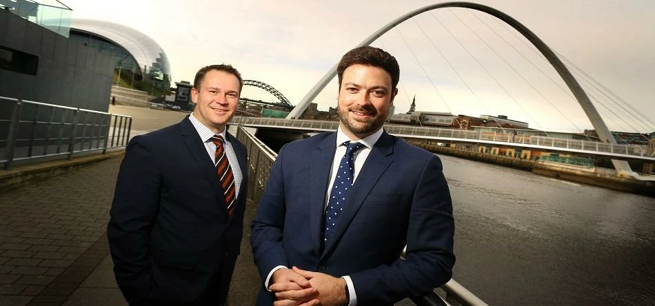 Alistair Westwood, assistant regional head of CBI (left) and Chris Stappard, managing director at Ed