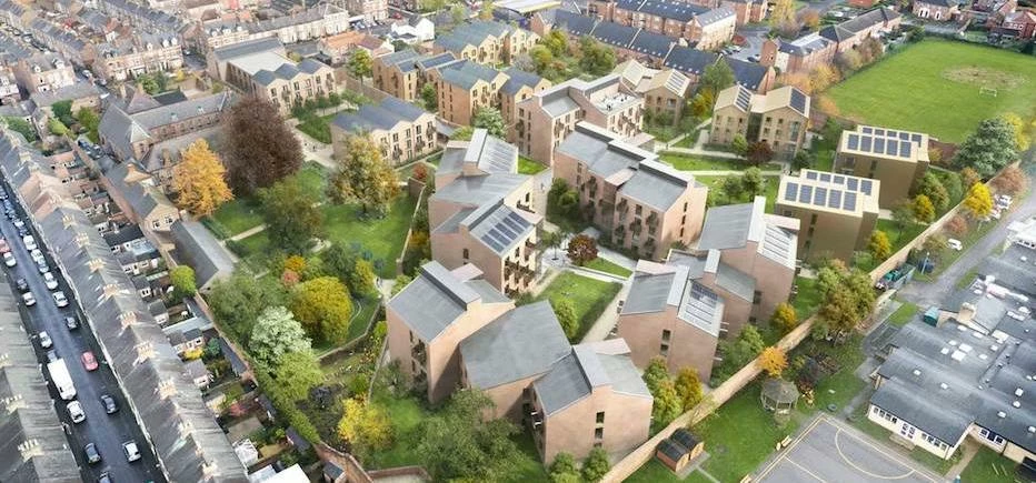 The construction of the student village in York will begin in September 2015. 