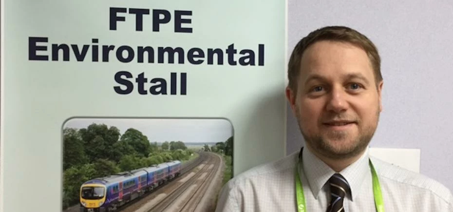 Pictured: FTPE environmental manager Iain Peacock