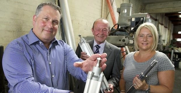 Nick McKee of Air Accessories, David Ward of Finance Yorkshire and Melanie Reynolds of Finance Yorks