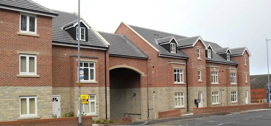 The 20 apartments at North Baileygate in Pontefract. 