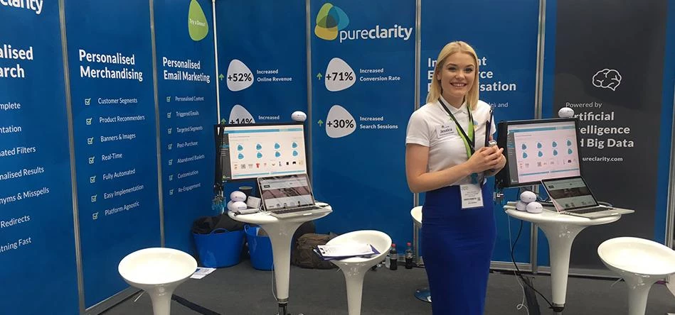 PureClarity at the Ecommerce Expo 2016.