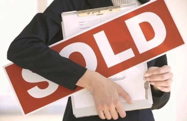 Sold sign