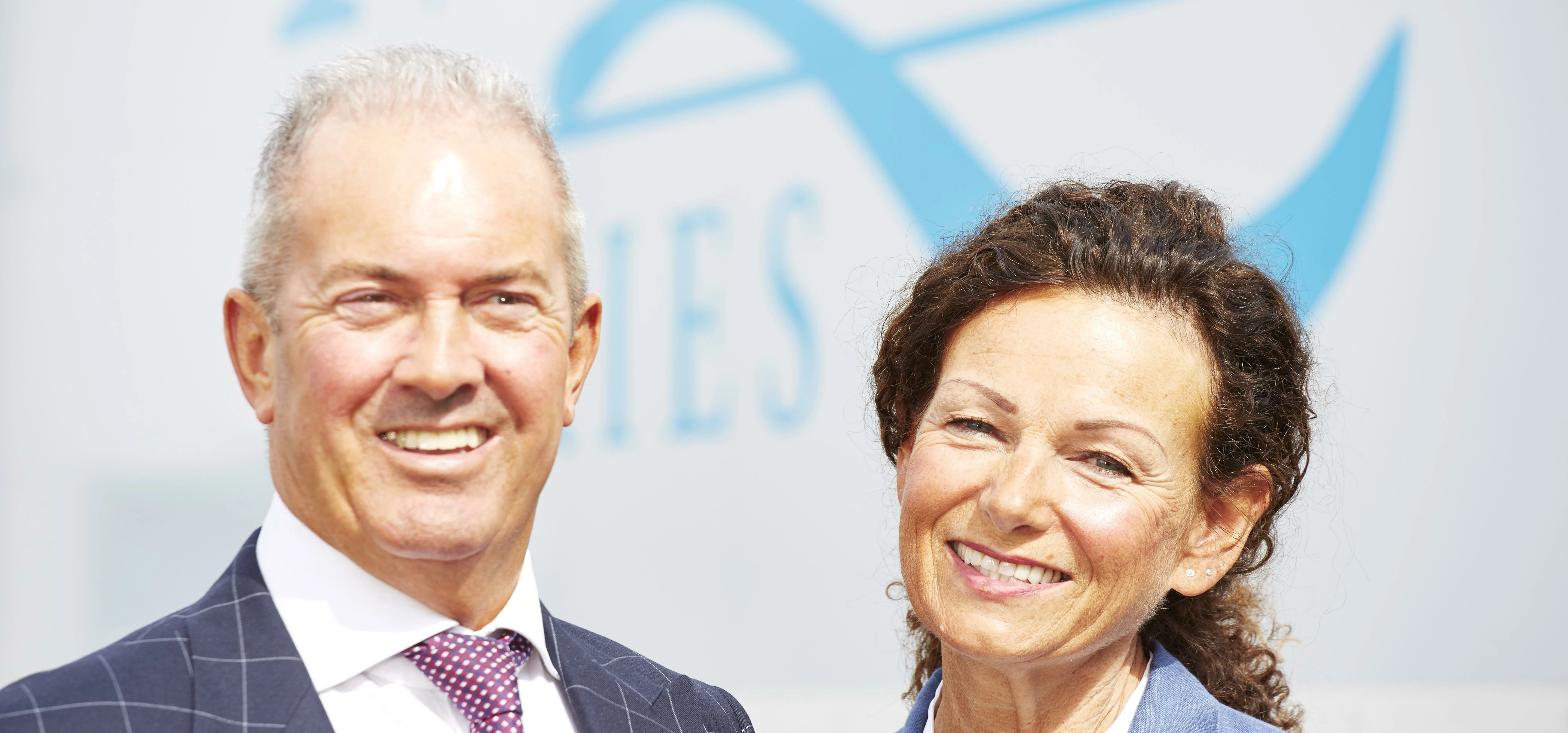 Mick and Meg McQueen, directors of McQueens Dairies.
