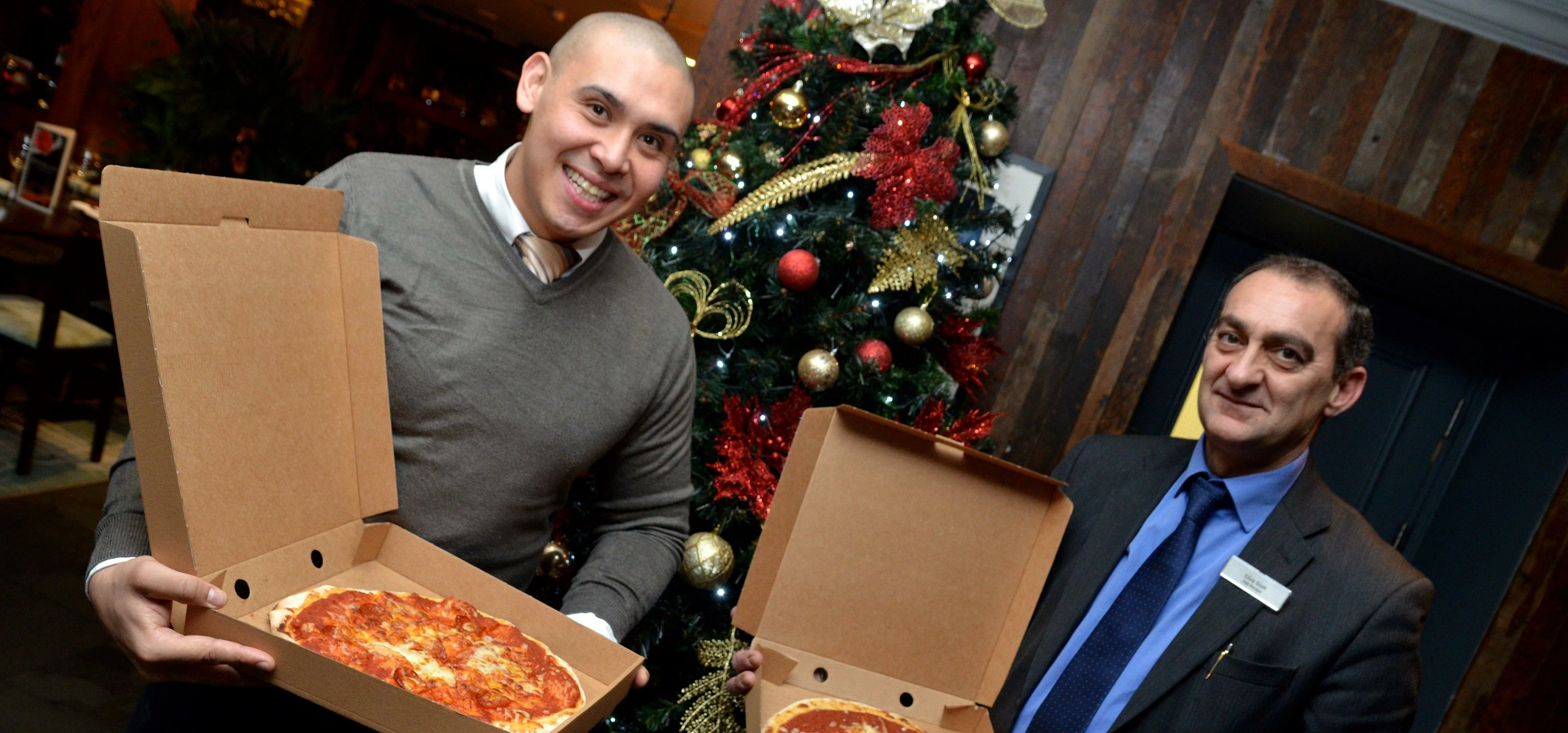 Jonathan Sabarre, group marketing manager at Cairn Hotel Group and Fratello's Jesmond restaurant man