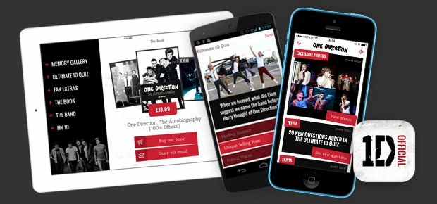 RE:SYSTEMS creates One Direction  mobile app for HarperCollins