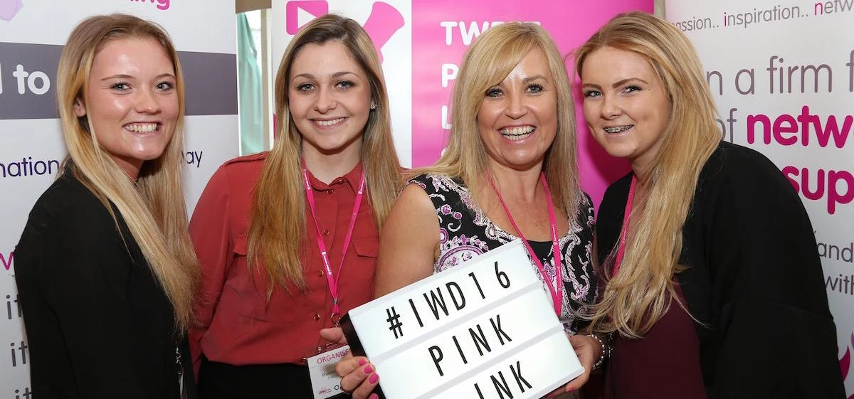 Coral Horn (second from right) founded Pink Link in 2009